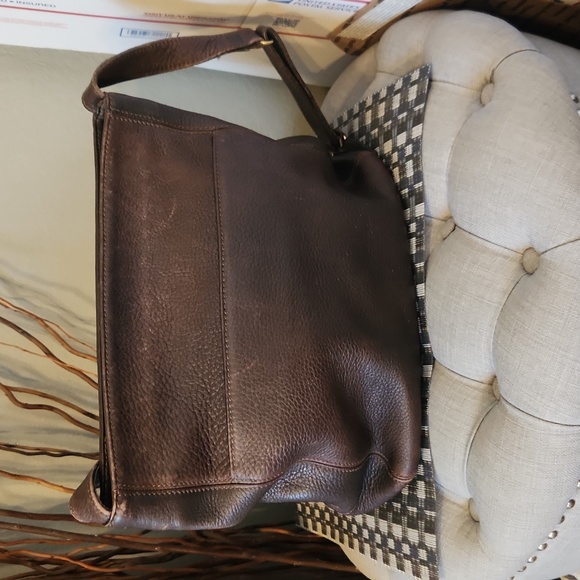 Coach Brown Leather Shoulder Bag - Picture 3 of 13